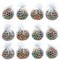 Big Mo's Toys Mesh Balls - Squishy Fidget Balls Stress Reliever For Adults - 12 Pack